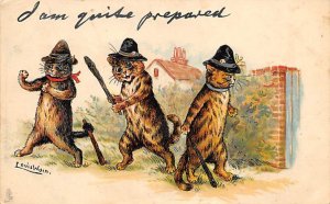 Raphael Tuck & Sons Serie Artist Louis Wain postal used unknown 