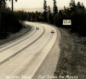 1920s-30s RPPC Fort Lewis Pacific Highway WA Ellis Real Photo Postcards P70