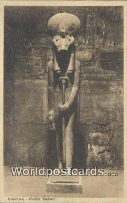 Goddes Shekmet Karnak Eqypt Unused 