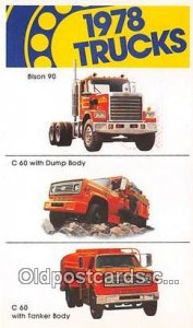 1978 Trucks Chevrolet Auto, Car 1978 Missing Stamp 