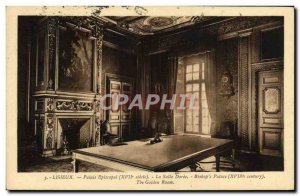 Old Postcard Lisieux Episcopal Palace Doree La Salle