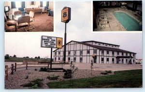 YORK, NE Nebraska ~ Roadside SUPER 8 LODGE  c1960s Postcard