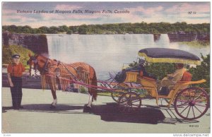 Horse and Carriage, Victoria Landau at Niagara Falls, Canada, PU-1953