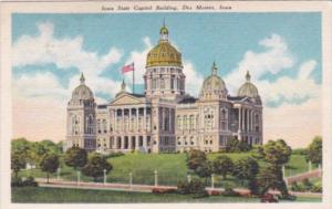 Iowa Des Moines State Capitol Building