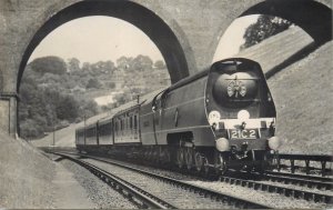 British Southern Railway Union Castle air-smoothed train locomotive