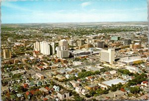 Canada Saskatchewan Regina Birds Eye View