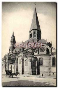 Paris - 4 - L & # 39Eglise Notre Dame - horse - horse - Old Postcard -