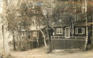 1930s MENDOCINO CALIFORNIA Patterson Travelers Rest Oak RPPC postcard 5400