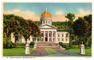 Vermont   Montpelier Capitol