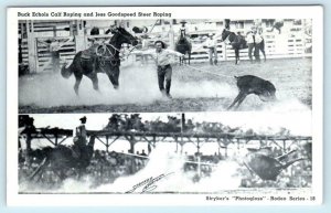 Rodeo Cowboys BUCK ECHOLS Calf Roping & JESS GOODSPEED Steer Roping ~ Stryker PC