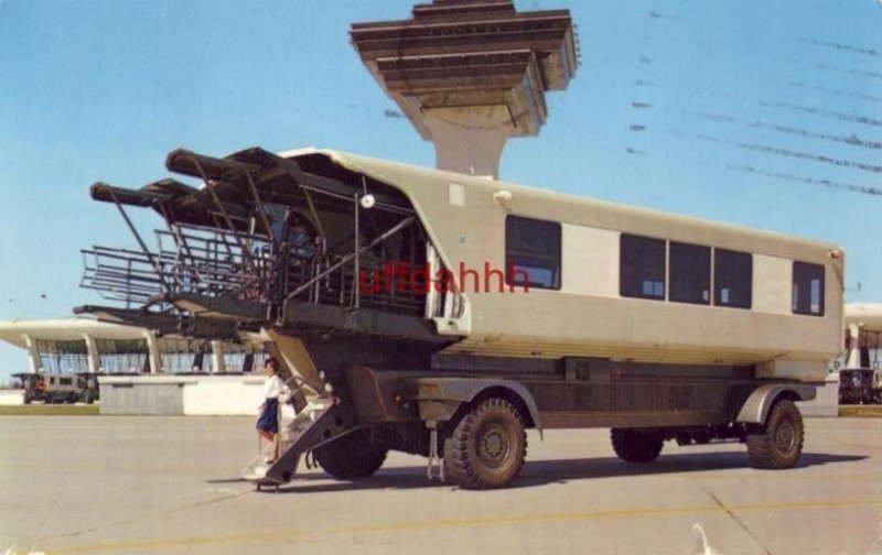 THE MOBILE LOUNGE OF DULLES INTERNATIONAL AIRPORT WASHINGTON, D.C. 1967