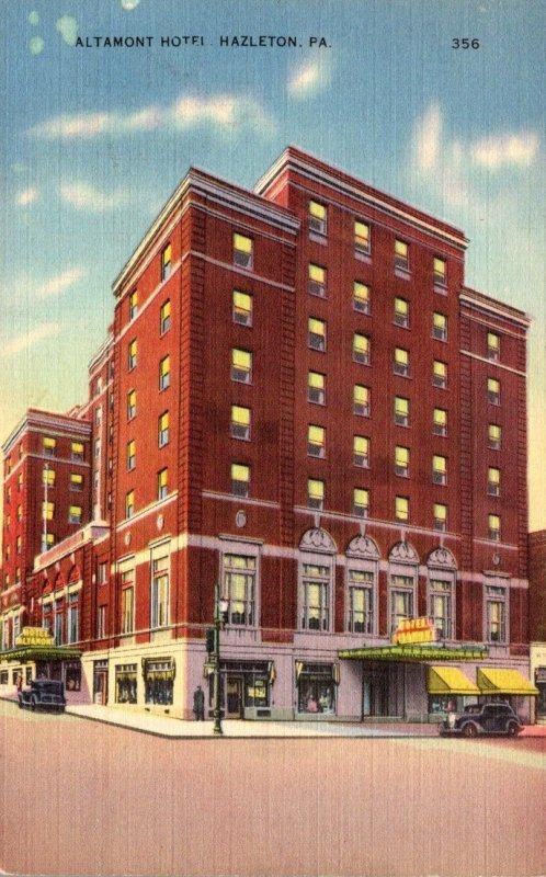 Pennsylvania Hazleton Altamont Hotel