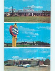 Pre-1980 OLD CARS & JOHNSON'S RESTAURANT North Smithfield NC p7035