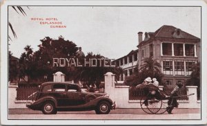 South Africa Royal Hotel Esplanade Durban Vintage Postcard C149