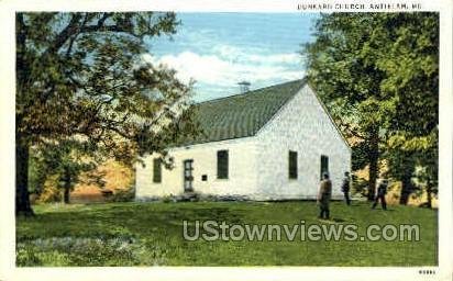 Dunkard Church in Antietam, Maryland