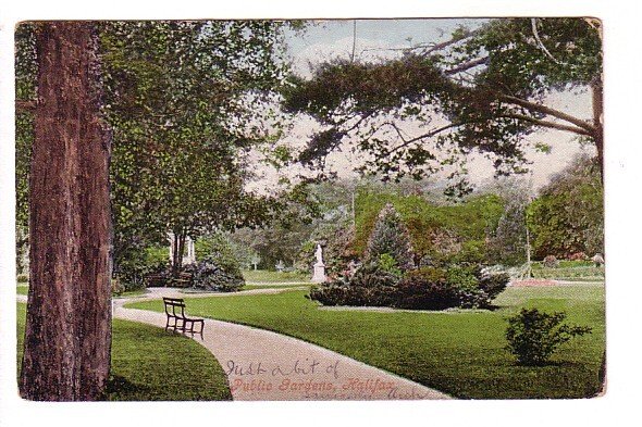 Public Gardens Halifax, Nova Scotia, Used 1905