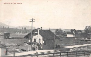 Dillard Oregon Train Station Vintage Postcard AA21431