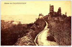 Ruines de Falkenstein near Pfronton, Bavaria, Germany, 00-10s