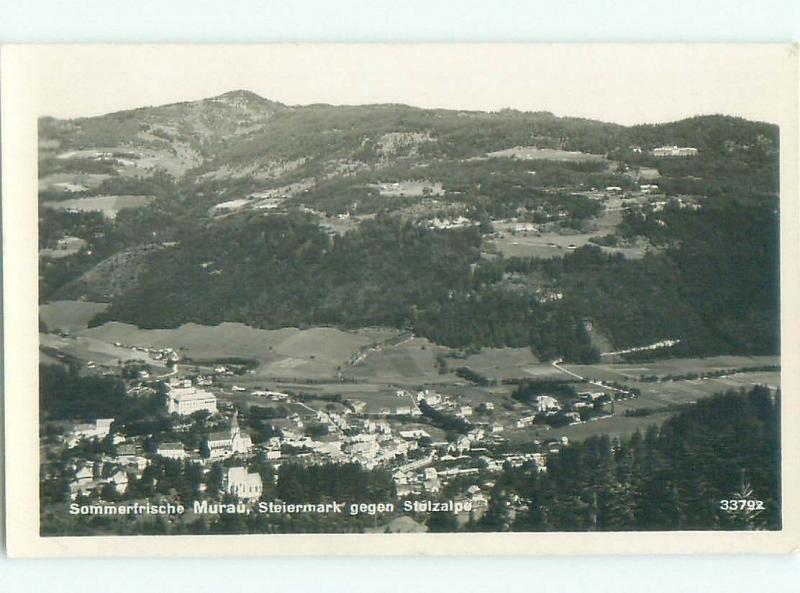 old rppc NICE VIEW Murau - Styria Austria i3423