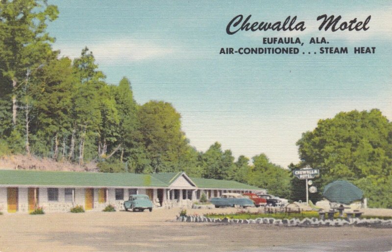 Alabama Eufaula Chewalla Motel sk2840