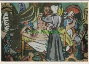 Art Postcard - Artist Max Beckmann, Geburt,1937 - Berlin Art Gallery Ref.RR16553