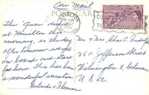 Reid Street Hamilton Bermuda Postcard