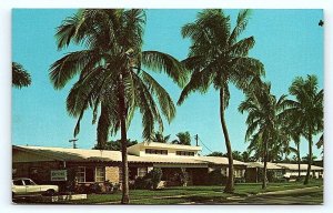 NAPLES, Florida FL ~ Roadside NEPTUNE APARTMENTS c1960s Collier County Postcard