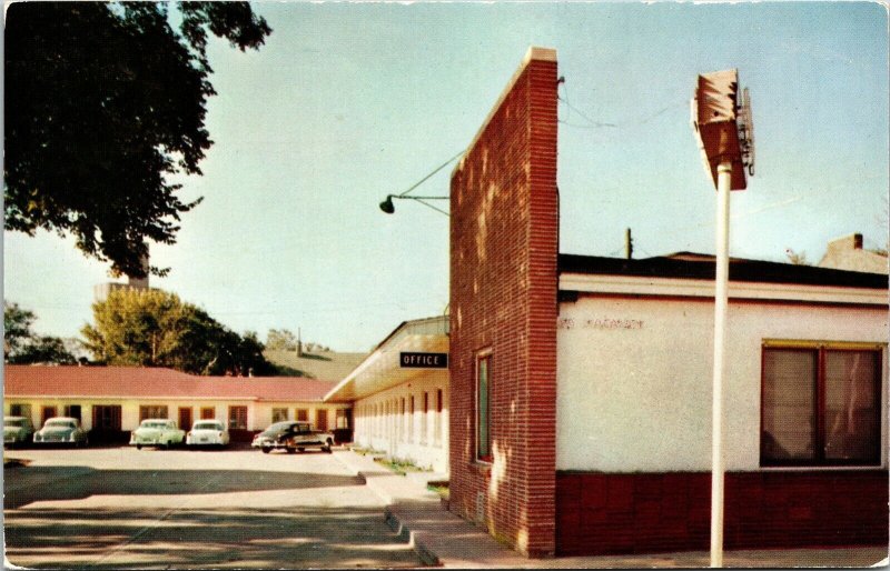 El Centro Motel Glendive Montana MT Postcard VTG UNP Vintage Unused 