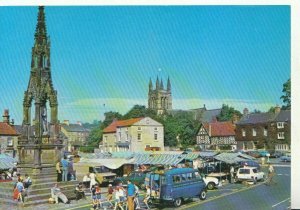 Yorkshire Postcard - Market Place - Helmsley - Ref TZ2200