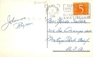 Groeten uit Amsterdam Holland 1955 