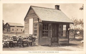 Toll House Shoe Shop Real Photo Dearborn MI 