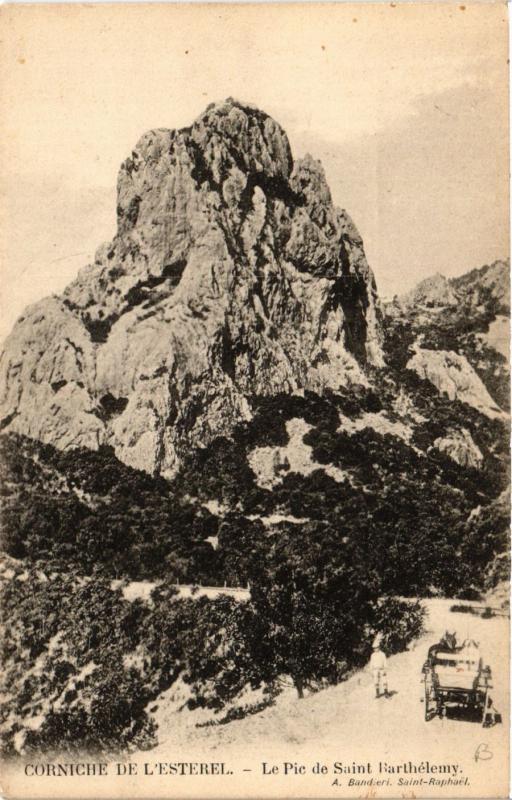 CPA Corniche DE L'ESTEREL Le Pic de St-Barthélemy (411424)