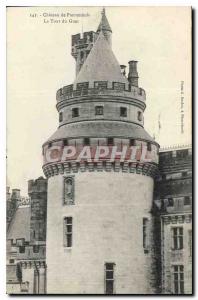 Old Postcard Chateau de Pierrefonds The Watchtower