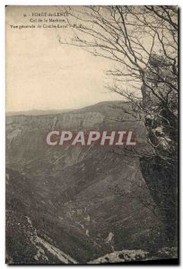 Old Postcard Foret De Lente Pass of the Machine General view of Combe Laval