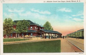 12347 Atlantic Coast Line Depot, Rocky Mount, North Carolina 1945