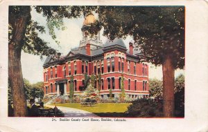 Boulder County Court House, Boulder, Colorado, Early Postcard, Used in 1906
