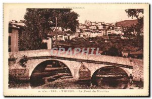 Old Postcard Thiers Le Pont Du Moutier