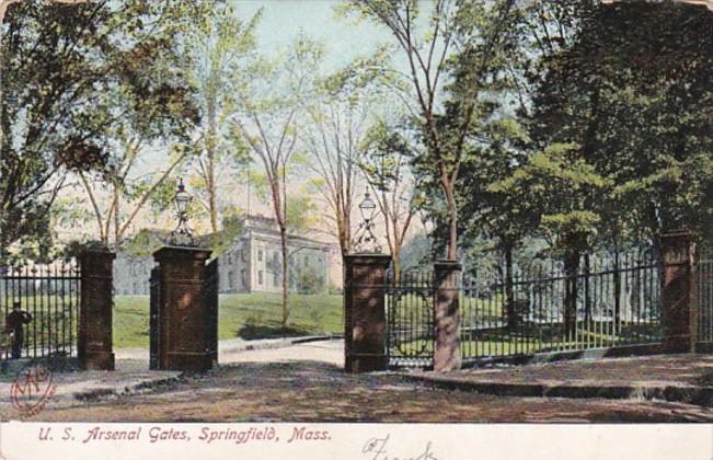 Massachusetts Springfield U S Arsenal Gates
