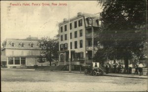 Penns Penn's Grove NJ French's Hotel c1910 Postcard