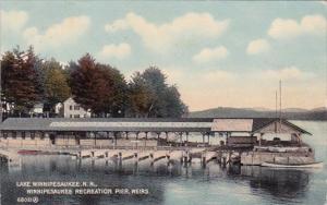 Winnipesaukee Receation Pier Weirs Lake Winnipesukee New Hampshire