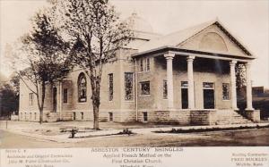 Asbestos Century Shingles Wichita Kansas 1912 Real Photo