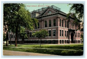 1913 High School Building Chariton Iowa IA Posted Antique Postcard