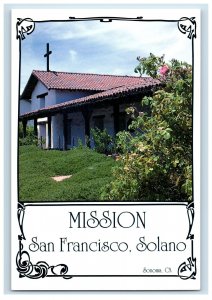 Vintage Mission San Francisco, Solano, Cali Postcard 5WE