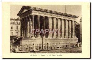 Old Postcard Nimes Maison Carree