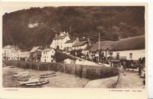 Devon Postcard - Lynmouth Harbour. Photochrom. Unused - Ref ZZ4424