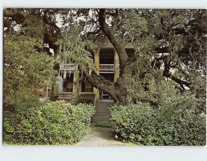 Postcard The Castle, Danner Home, Historic Beaufort, South Carolina