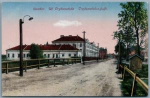 SAMBOR POLAND UKRAINE LVOV REGION UL. TRYBUNALSKA ANTIQUE POSTCARD