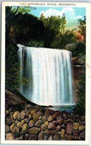 Postcard - Minnehaha Falls, Minneapolis, Minnesota, USA