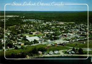 Canada Ontario Sioux Lookout Panoramic City View