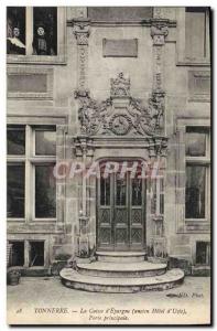 Postcard Old Thunder Bank Caisse d & # 39Epargne Old Hotel d & # 39Uzes Main ...